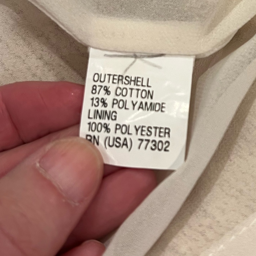 Zara Peplum Knit Jacket/Blazer | Cream | Preowned - Picture 12 of 13